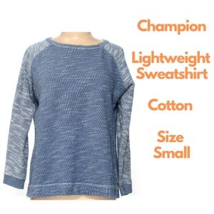 CHAMPION: Lightweight Cotton Sweatshirt